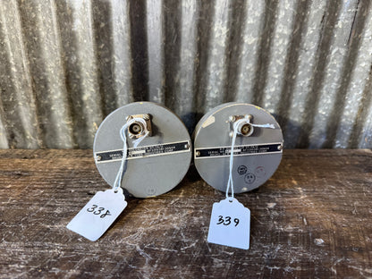 Vintage Bruno DT-76/U Military RF Bolometers – Pair