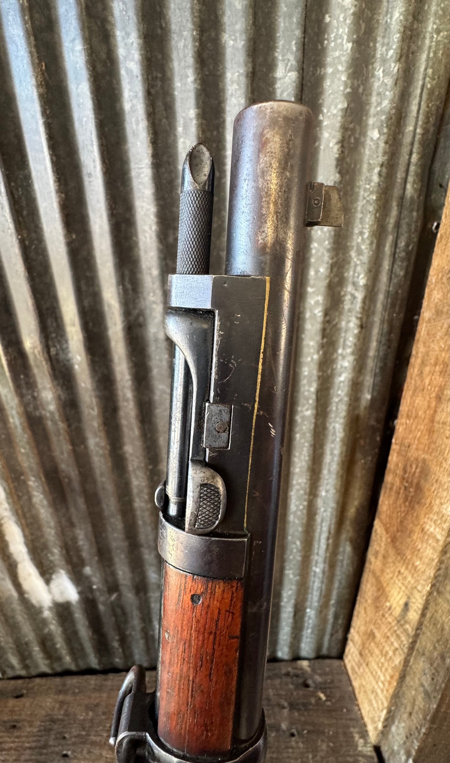 U.S. SPRINGFIELD MODEL 1884

Rod Bayonet (1888 Pattern) Trapdoor Rifle