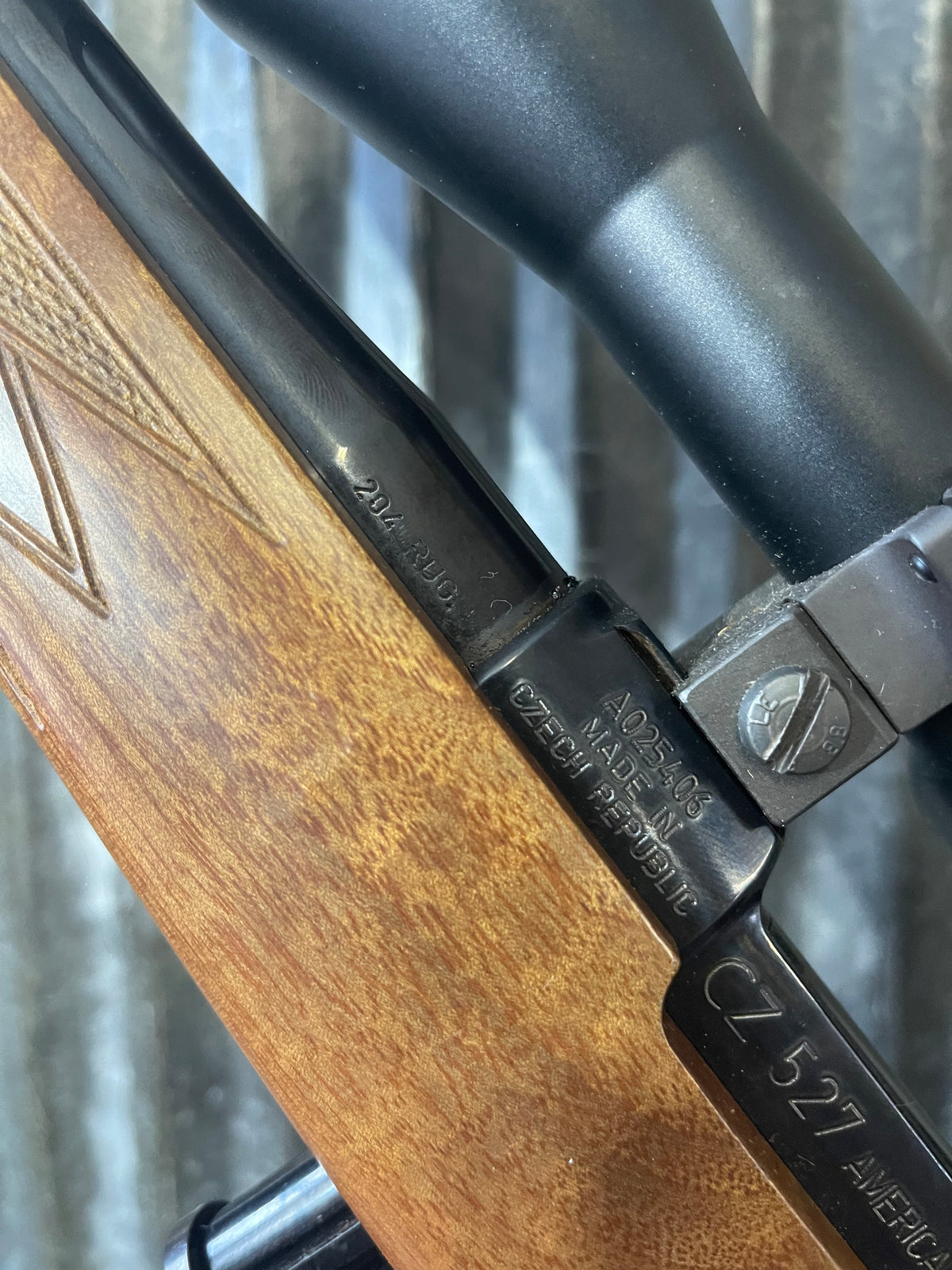 CZ 527 American .204 Ruger – Bushnell Elite 3-9x Scope – Czech Made