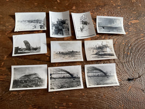 Original WWII Battlefield Photo Group (F)