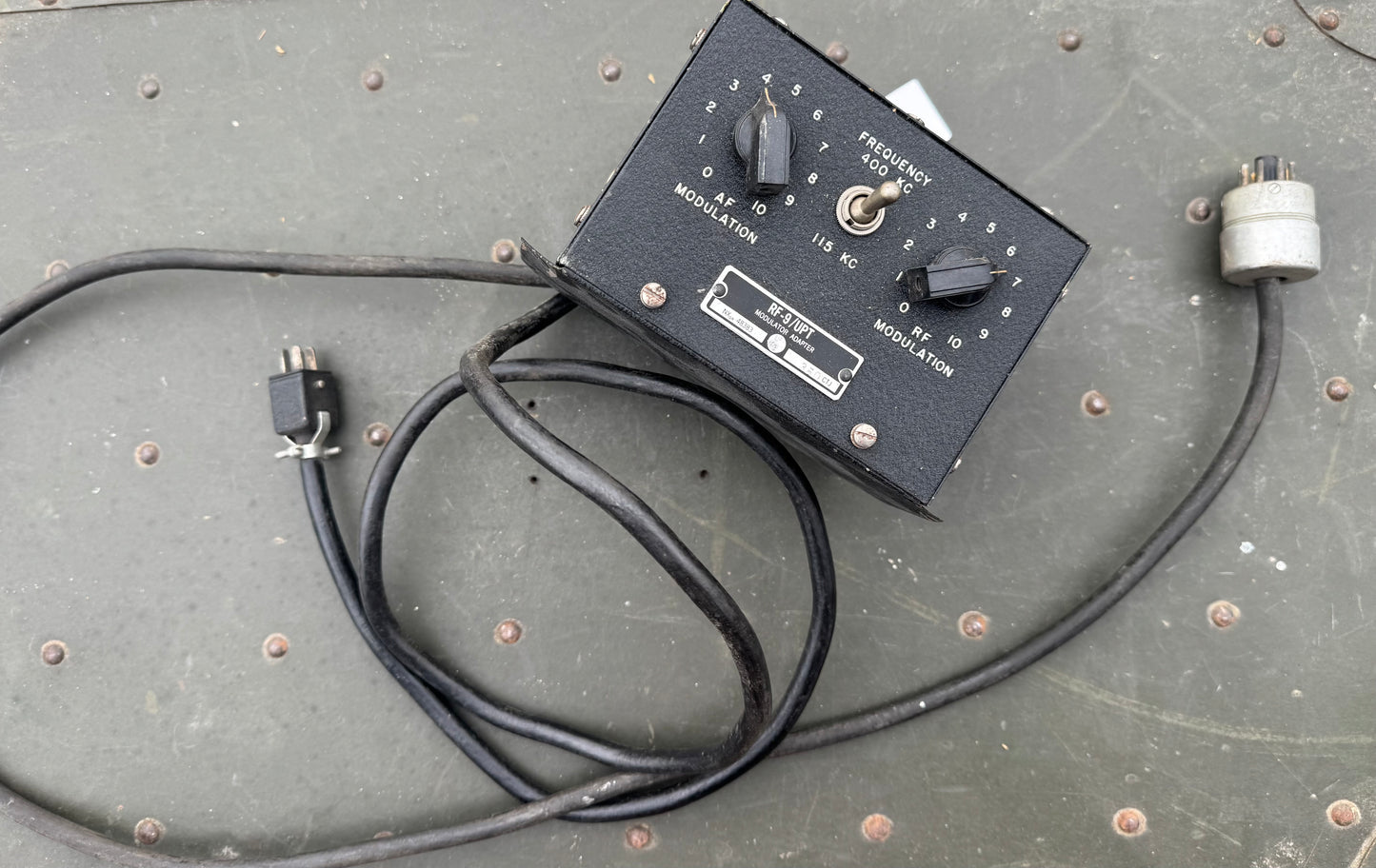 WWII RF-9/UPT Modulator Adapter