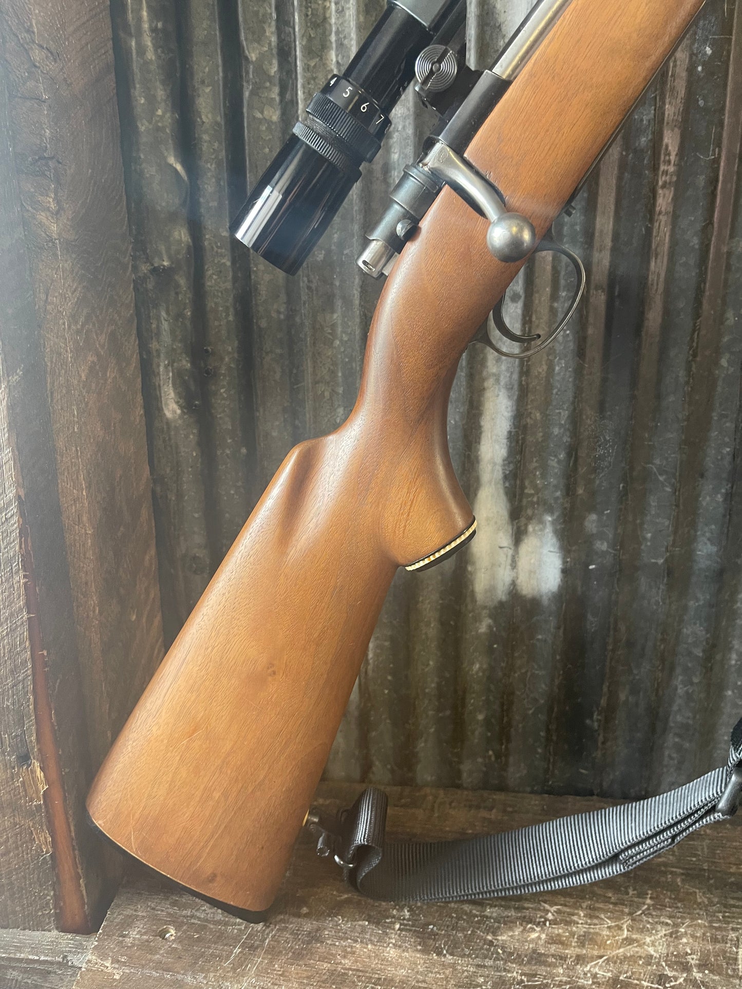 J.C. Higgins Model 50 Bolt-Action Rifle – .30-06 Springfield – FN Mauser Action – Bushnell Sportview Scope