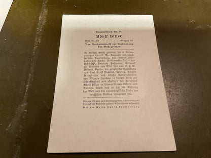 WWII German Propaganda Card