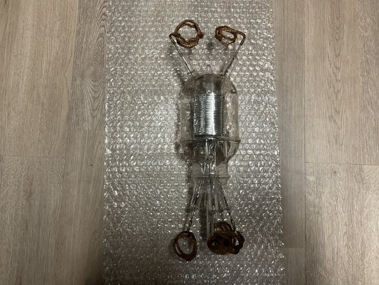 WWII-era Vintage High-Power Vacuum Tube-Large Multi-Terminal RF/ Radar Type