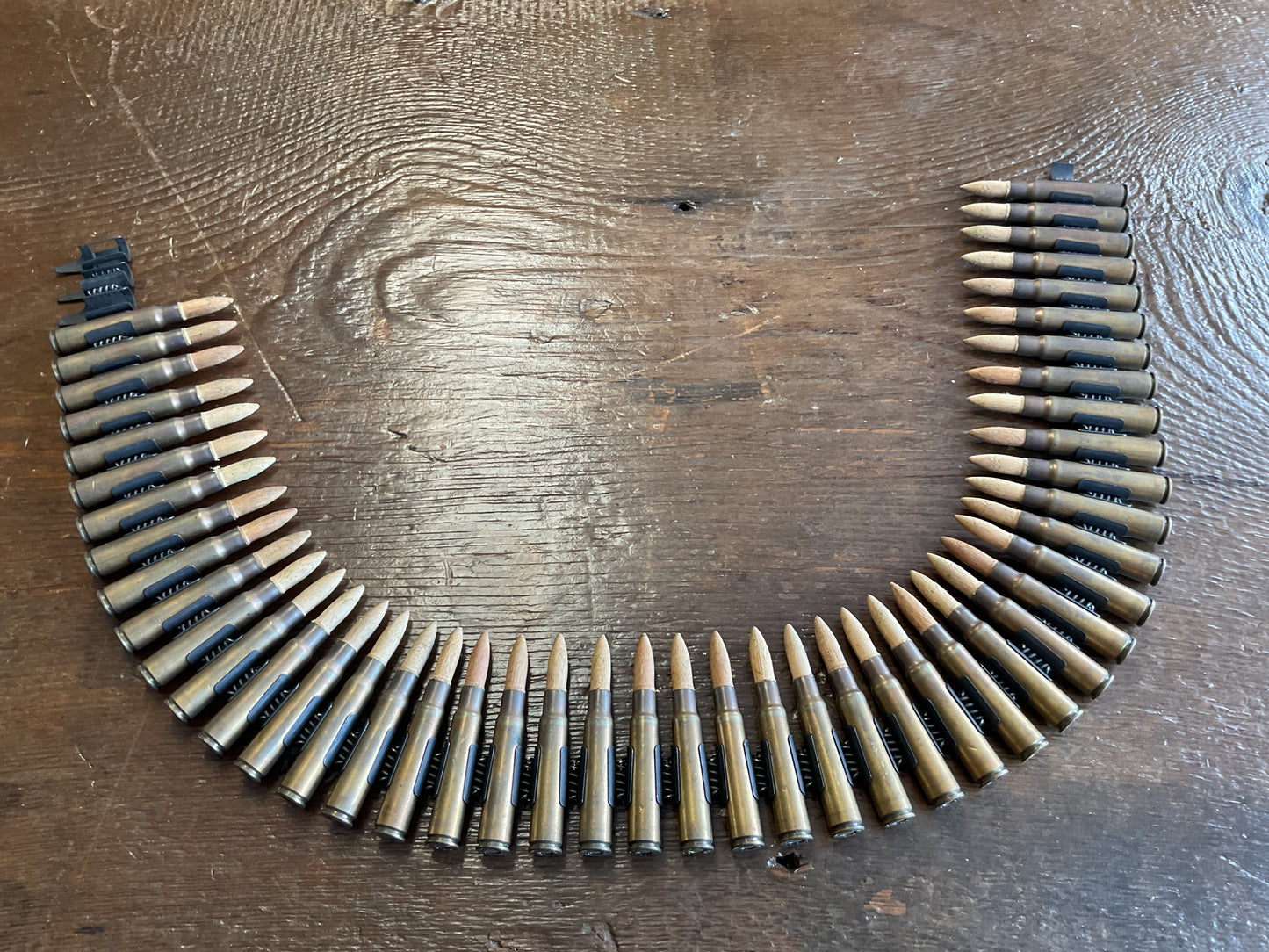 M6 34/32 WWII German Training Ammo Belt 47 Rounds