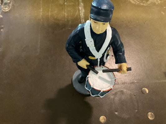 Pewter Figurine of Drummer from the Irish Brigade of the Union Army