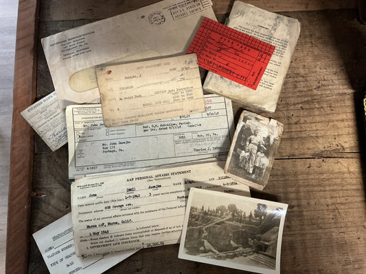 WWII Army Air Force’s Grouping-Staff Sergeant John Jacejko Bronze Star, Original Documents, Pictures & Air Force Memorabilia