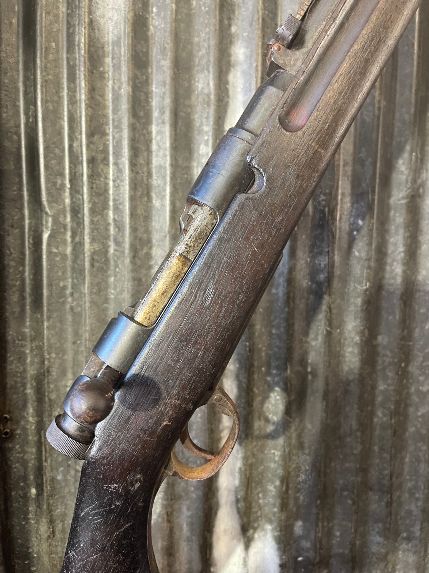 Japanese Arisaka Type 38 Rifle – 6.5x50mm – Intact Imperial Mum