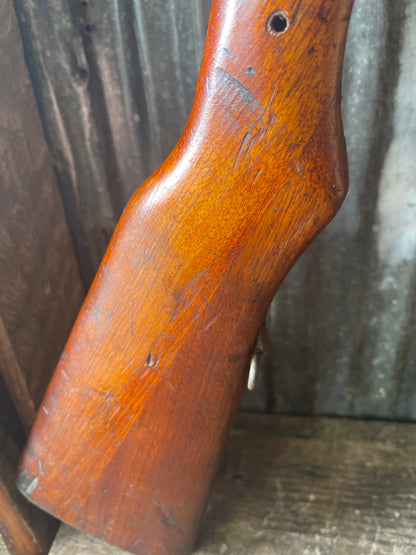 Japanese Type 99 Arisaka 7.7mm – Intact Chrysanthemum – Military Stock – WWII