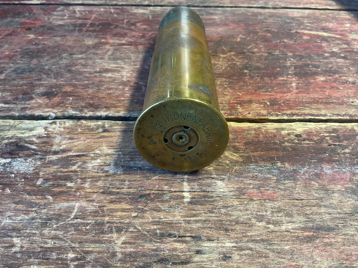 INERT German Naval 37mm Cannon Round