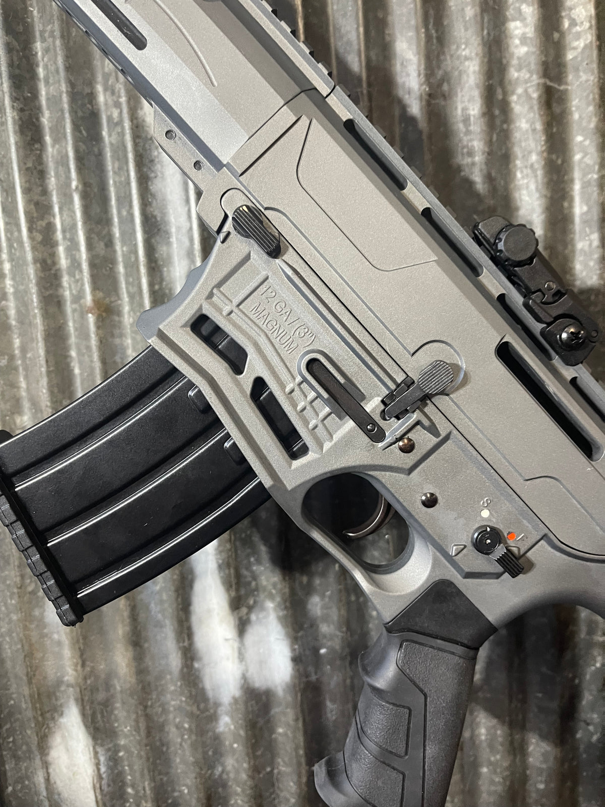 Citadel BOSS-25 12 Gauge Semi-Automatic Shotgun – Gray