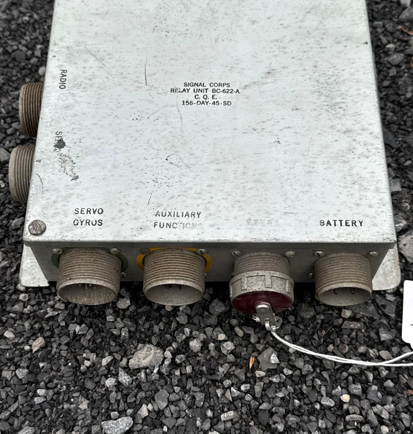 WWII U.S. Signal Corps BC-622-A Relay Unit