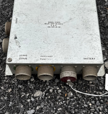 WWII U.S. Signal Corps BC-622-A Relay Unit