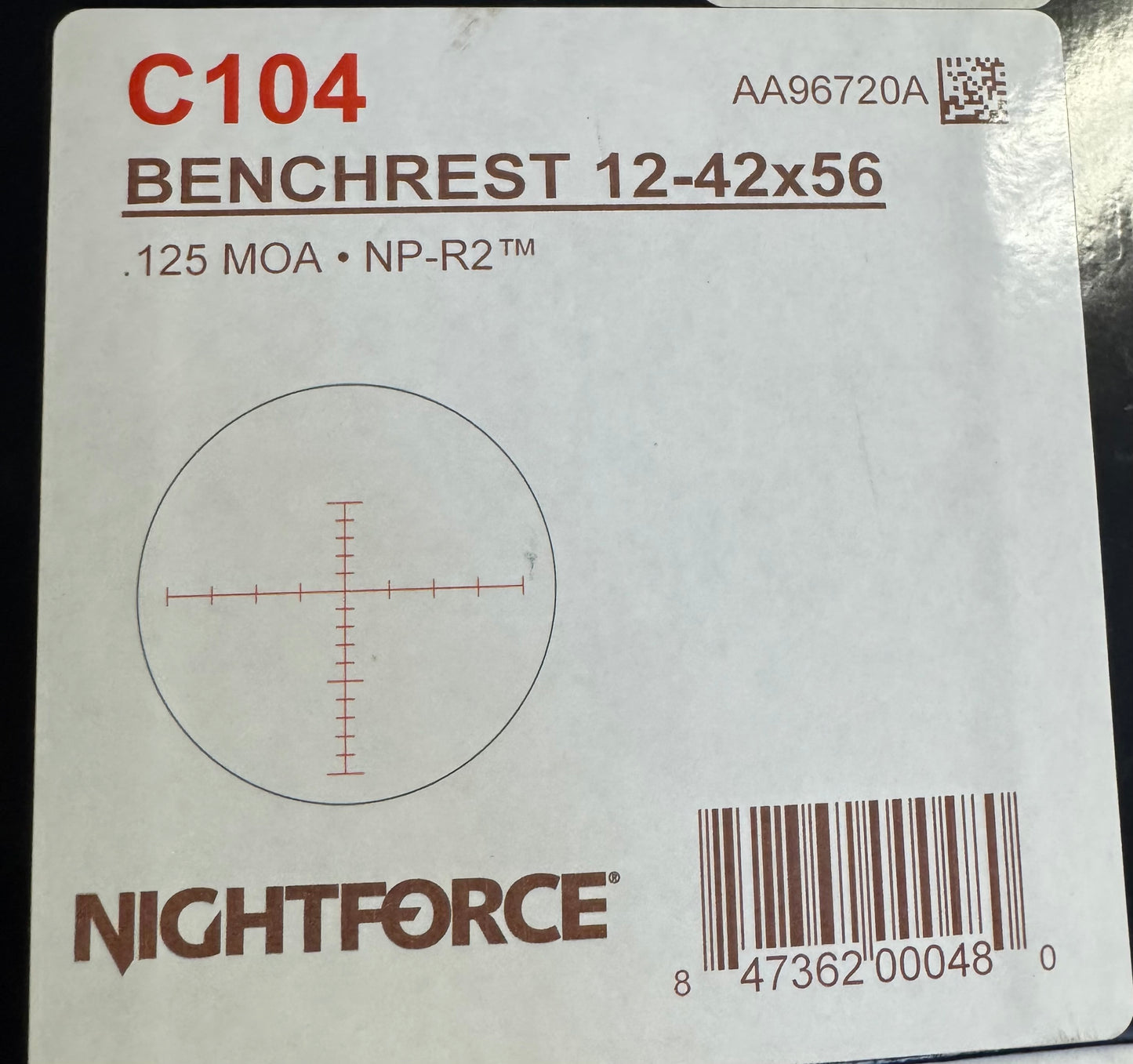 SAVAGE MODEL 12-NightForce BENCHREST PACKAGE