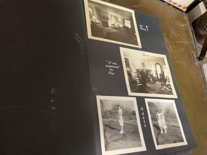WWII Vintage US Naval Air Station Scrapbook