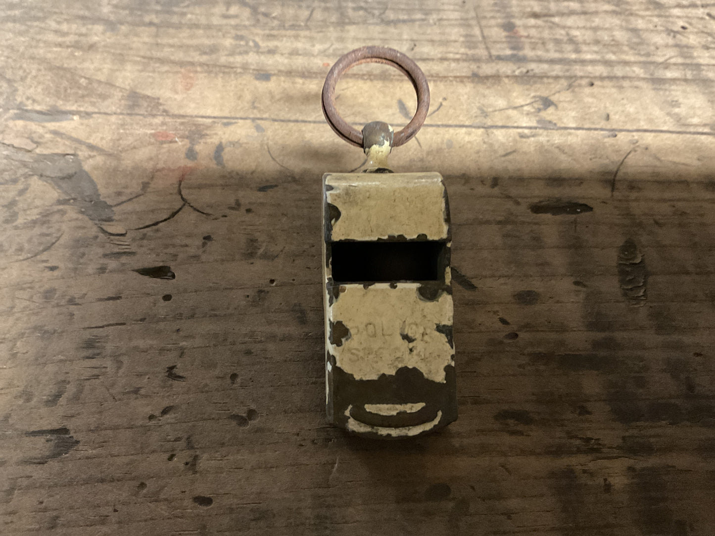 WWI-era “Police Special” Whistle w/Finger Ring