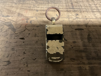 WWI-era “Police Special” Whistle w/Finger Ring