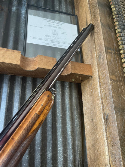 Exceptional 1950s Cosmi Brevettato Special-Order 12 Gauge – Three-Barrel Set – Case-Hardened Receiver – English Straight-Hand Stock – Original Fitted Case – Robert Foman Provenance