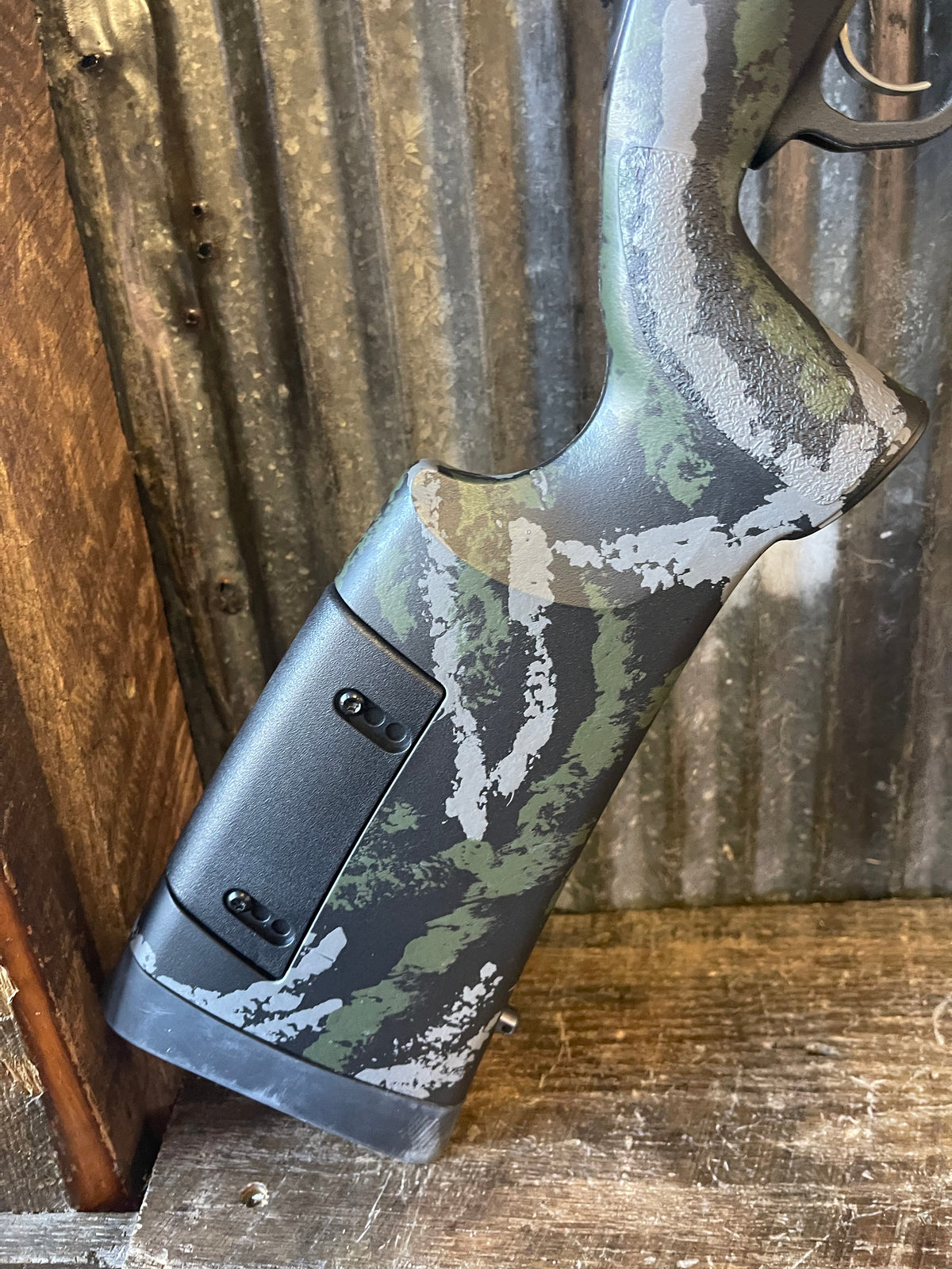 Weatherby Model 307 – .25 Weatherby RPM – Fluted Barrel – Camo Stock – Excellent Used Condition – Original Box