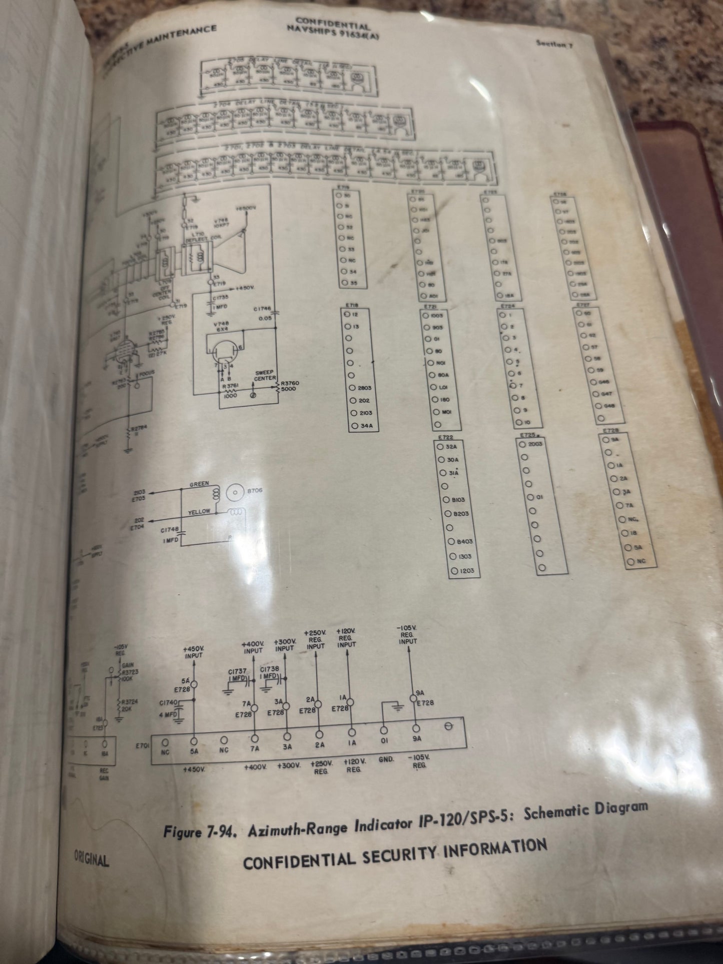 Cold War U.S. Navy Radar Set AN/SPS-5 Instruction Manual – NAVSHIPS 91634(A) – Raytheon