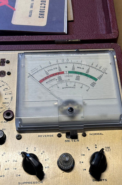 Hickok Model 605A Micromho Dynamic Mutual Conductance Tube Tester