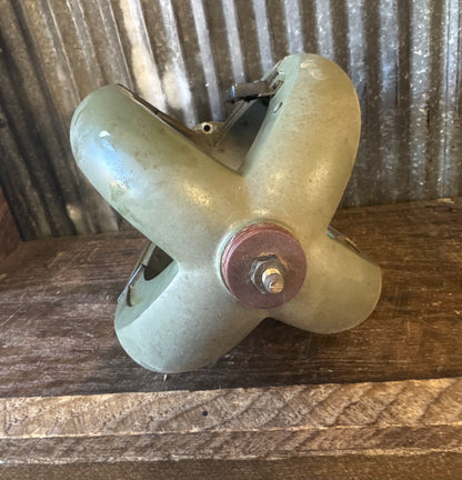 Original WWII U.S. Army Air Corps Radio Direction Finding (RDF) setup, used in aircraft for navigation and signal tracking.