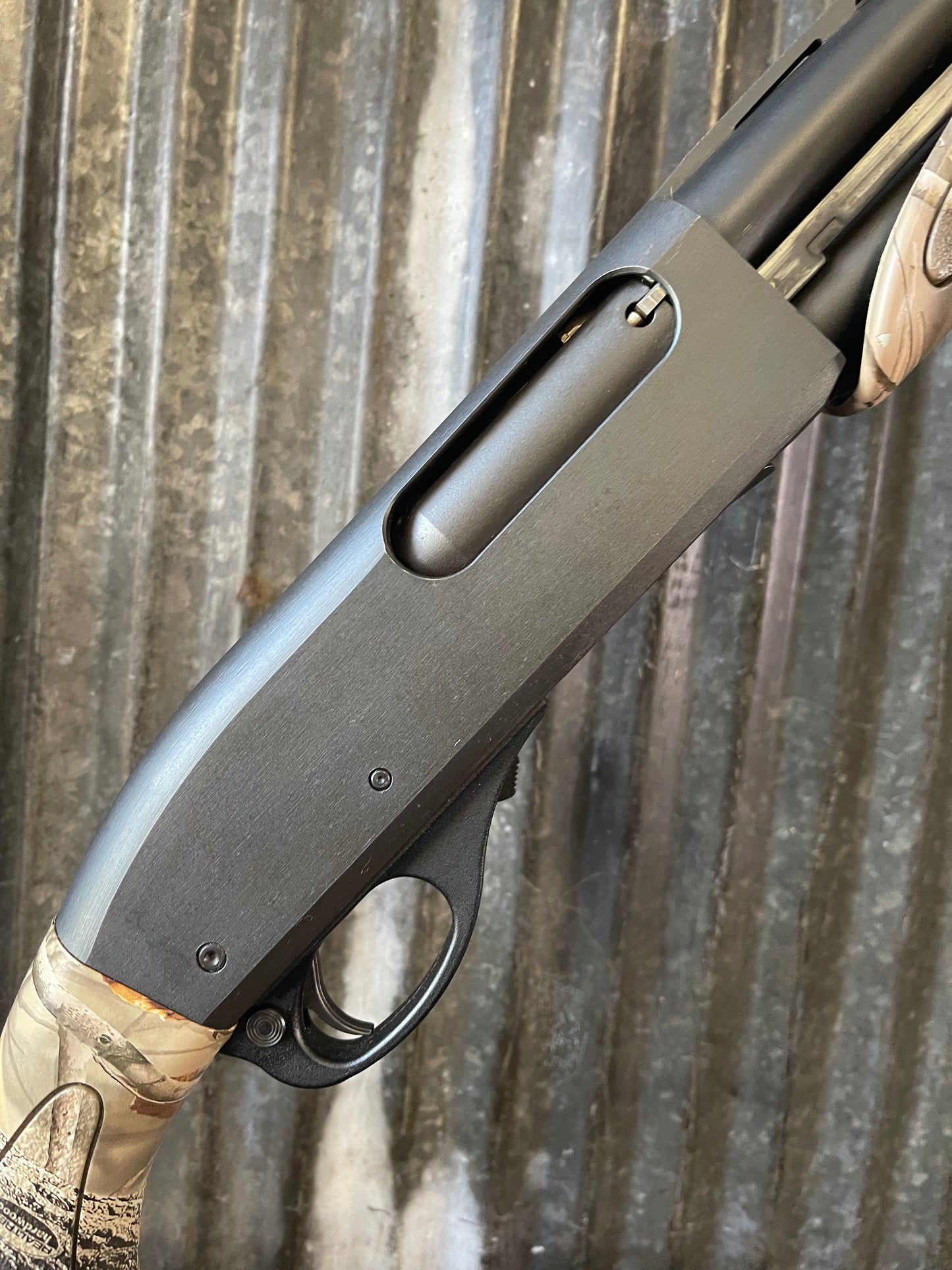 Remington 870 Youth Express 20 Gauge Pump Shotgun – Camo Synthetic Stock