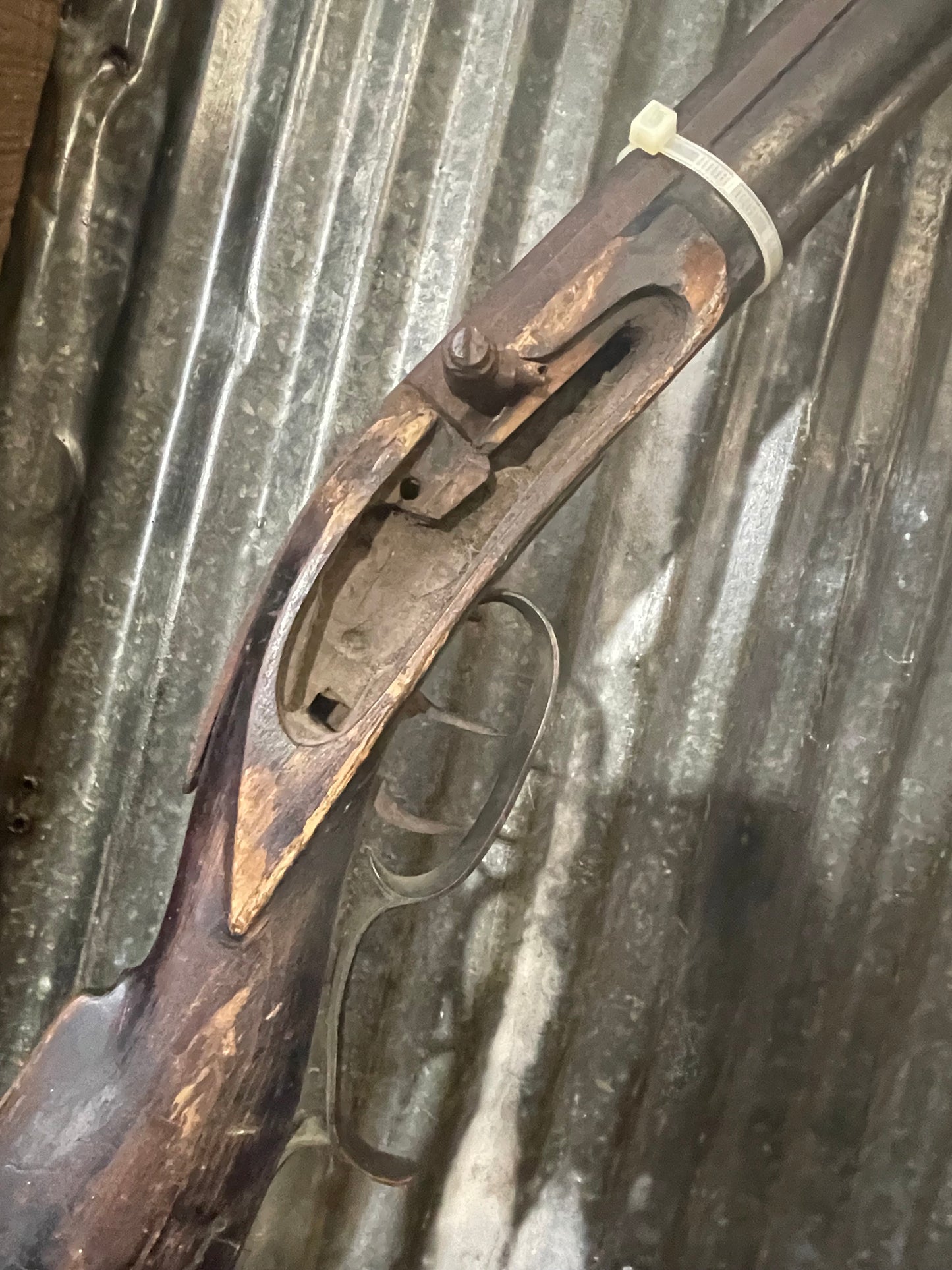 Pennsylvania Long Rifle Parts Lot – 3 Antique Muzzleloaders – Named Barrels
