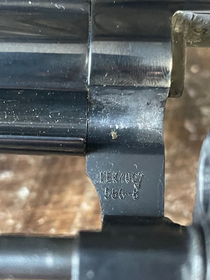 Smith & Wesson Model 586-8 .357 Magnum Revolver – 6” Barrel w/ Box