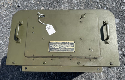 WWII U.S. Army Signal Corps Receiver BC-1068-A