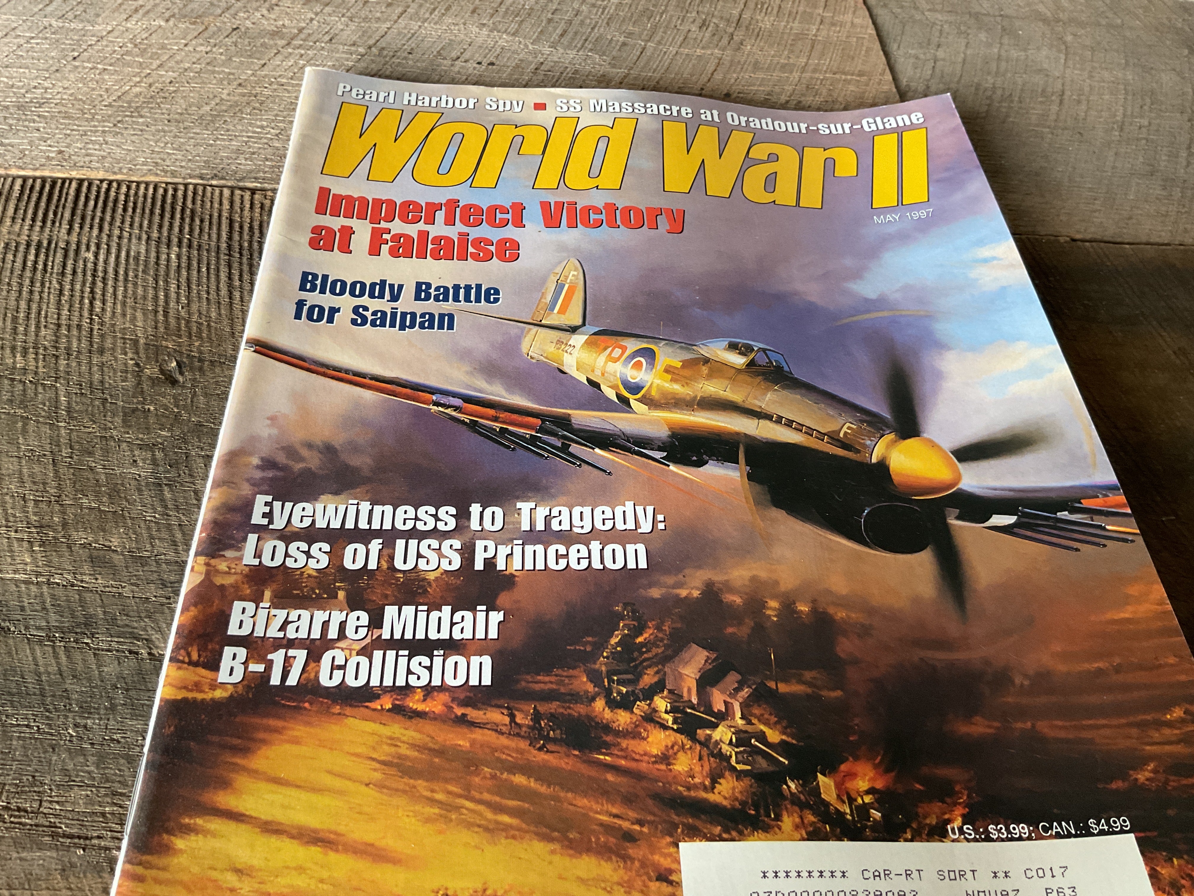World War II Magazine May 1997 – Whiskey Rebellion Antiques