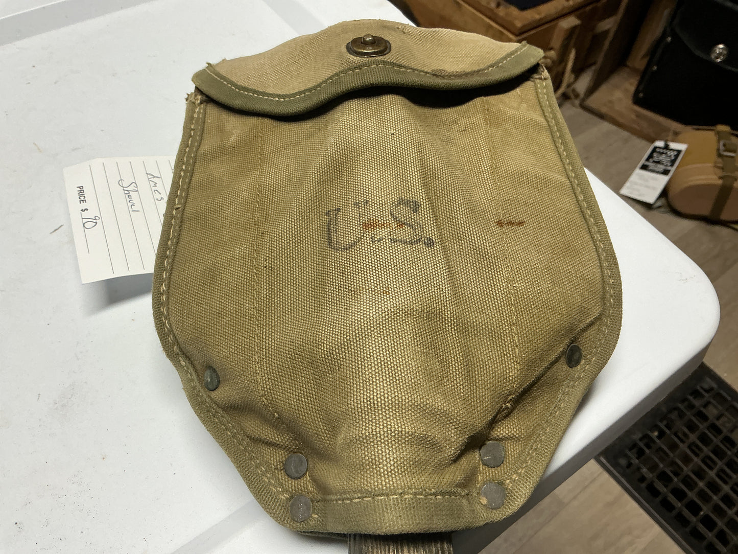 WWII 1943Dated & Named Ames Company Shovel