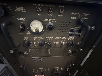 WWII U.S. NAVY AN/CPN-6 RADAR TRANSMITTER CABINET