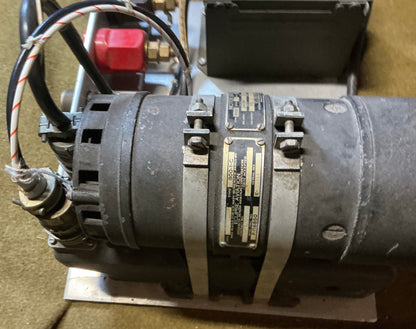 WWII U.S. Navy Bureau of Aeronautics Motor Generator