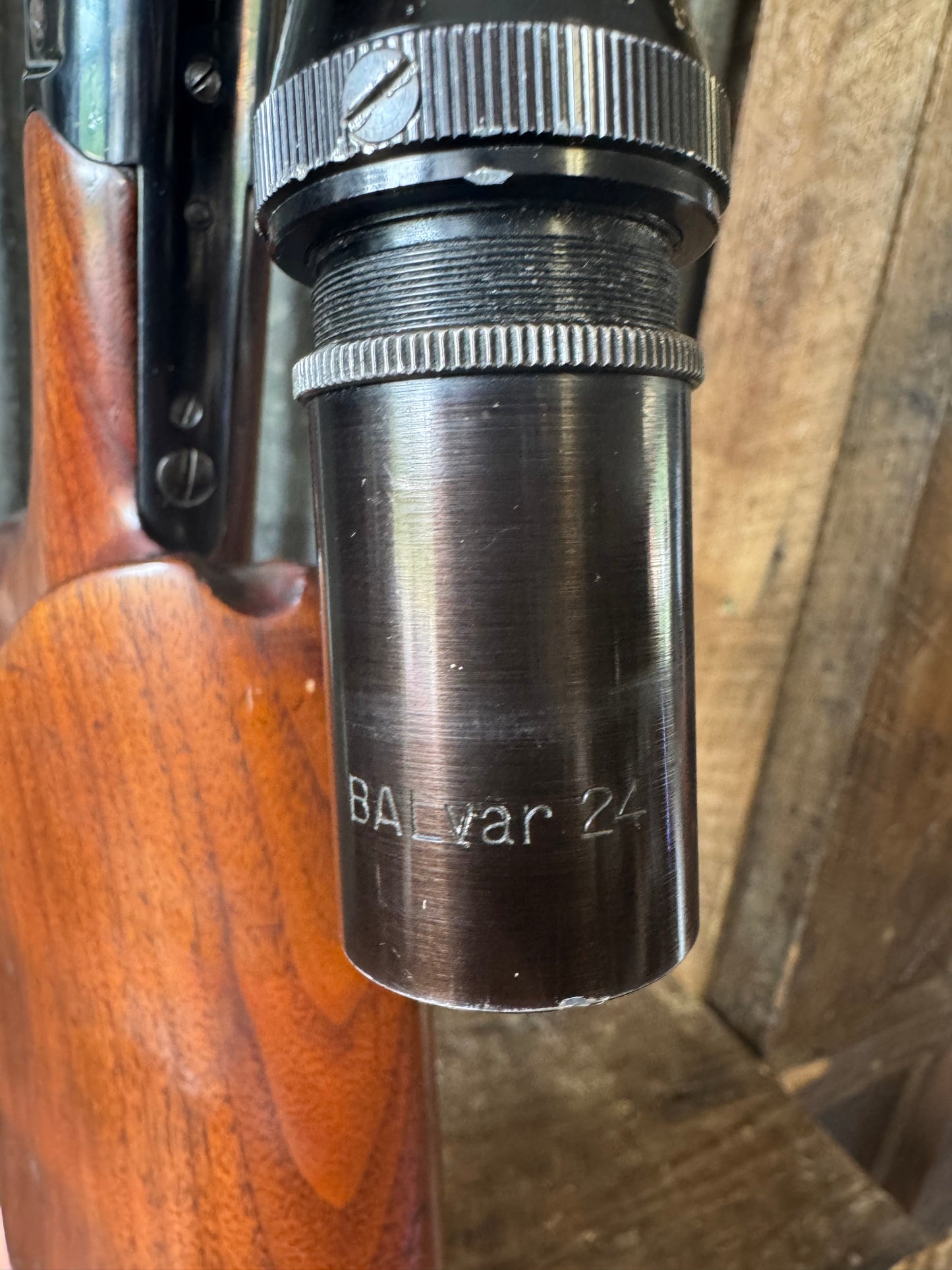 Custom Winchester 1885 High Wall Target Rifle – .225 Winchester – Heavy Barrel – B&L Balvar 24 Scope