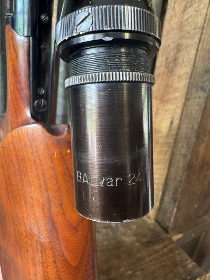 Custom Winchester 1885 High Wall Target Rifle – .225 Winchester – Heavy Barrel – B&L Balvar 24 Scope