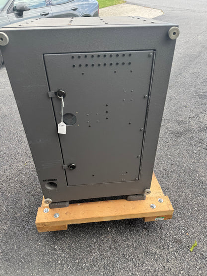 WWII U.S. Navy Bureau of Ships Model BM-2 radio transmitting/receiving equipment cabinet