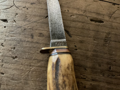 Vintage Edge Brand #489 Hunting Knife-Solingen, Germany w/ Sheath