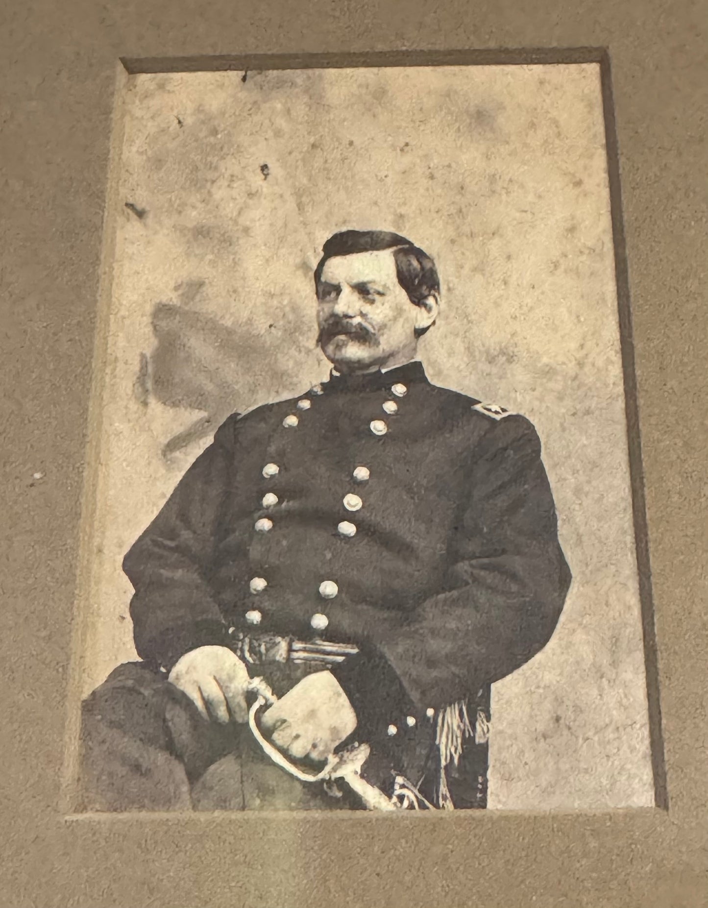GEORGE B. McCLELLAN — CIVIL WAR COURT-MARTIAL ORDER & CDV