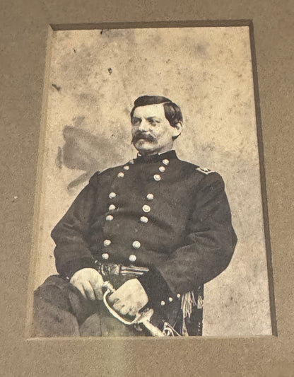 GEORGE B. McCLELLAN — CIVIL WAR COURT-MARTIAL ORDER & CDV