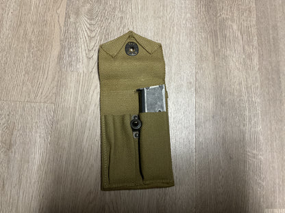 1942 Dated WWII 1911 Magazine Pouch w/ 1 original 1911 Magazine