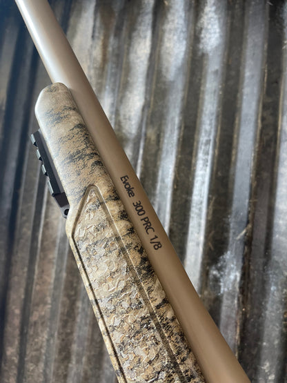 Christensen Arms Evoke .300 PRC 22” Bolt Action Rifle – Flat Dark Earth / Mossy Oak Bottomland