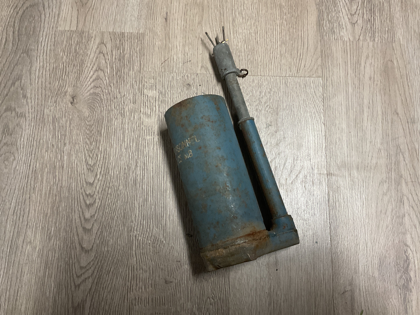Cold War US MIlitary Personnel Practice Mine (inert)