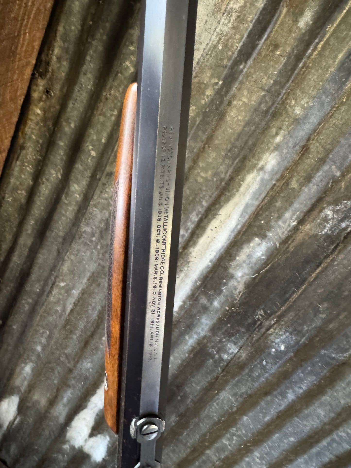 Remington Model 12 Pump Rifle-Deluxe Wood Octagon Barrel