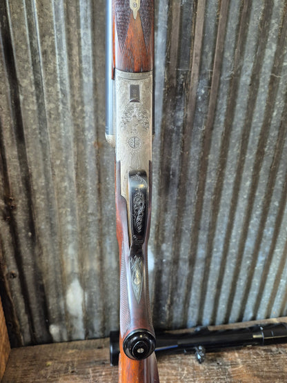 Simson, Suhl 16ga sxs 7x57R under. Made in GDR