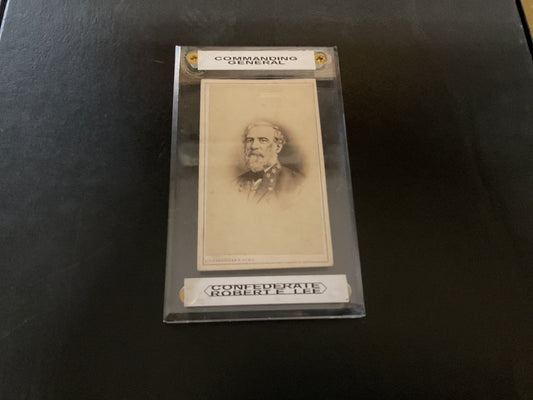 Confederate General Robert E Lee (CDV) Civil War Era