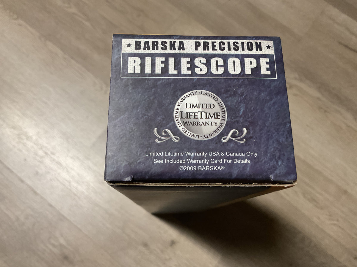 Barska Colorado 3-9x40 Rifle Scope w/ Rings-30/30 Reticle-New Old Stock