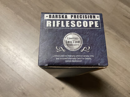 Barska Colorado 3-9x40 Rifle Scope w/ Rings-30/30 Reticle-New Old Stock
