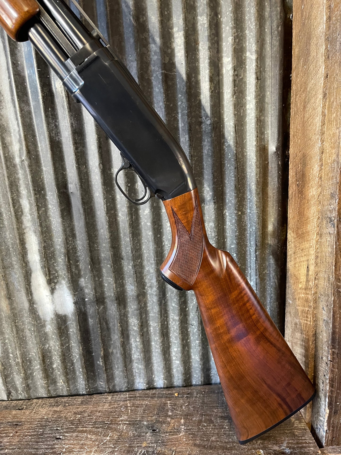 Browning Model 12 28 Gauge Pump Shotgun – Vent Rib Barrel – Miroku Japan – High Grade Walnut