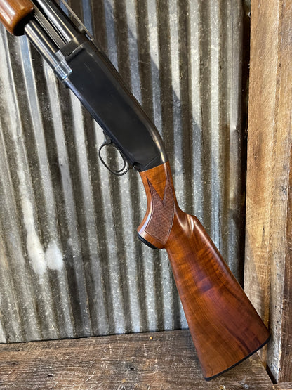 Browning Model 12 28 Gauge Pump Shotgun – Vent Rib Barrel – Miroku Japan – High Grade Walnut